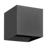 Eglo Luz De Pared Calpi 3 Aluminium Antracita Up & Down 2.8W 420lm - 830 Luz Cálida | IP54