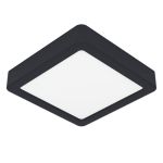 Eglo Luz de techo Fueva 6 Plástico Negro 7W 1100lm - 827-840-865 CCT