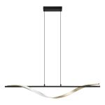 Eglo Colgante De Luz Conaprato Acero Brushed Latón, Negro 20W 2500lm - 827-840-865 CCT | Regulable