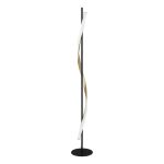 Eglo Lámpara de pie Conaprato Acero Brushed Latón, Negro 20W 2500lm - 827-840-865 CCT | Regulable