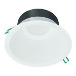 Philips Downlight LED Coreline DN142B Aluminium Blanco 19.2W 2300lm 60D - 840 Blanco Frio | Recorte 200mm - IP20 - Blanco Reflector