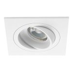 Noxion Empotrado Spot Boxi MR16 Ajustable Blanco | Recorte 80mm - GU10 Casquillo