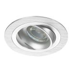 Noxion Empotrado Spot Logic MR16 Ajustable Aluminium | Recorte 80mm - GU10 Casquillo