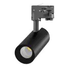 Noxion Foco LED En Carril 3 Fases Ecowhite Aluminium Negro 20W 2060lm 36D - 840 Blanco Frio | UGR <19