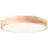 Brilliant Slimline Luz de techo Metal Madera Plástico Blanco 22W 2400lm - 830 Luz Cálida | 345mm