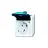 Busch-Jaeger Enchufe de pared 1V IP44 Ocean
