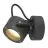 SLV Sitra 360 Pared y Luz de techo Aluminium Gris | Al Aire Libre - IP44 - Apta para 1x GX53 