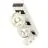 SLV Kalu Triple Pared y Luz de techo Aluminium Blanco 47W 3400lm - 830 Luz Cálida | Regulable 