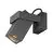 SLV Theo Soporte Luz De Pared Aluminium Antracita | IP65 - Al Aire Libre - Apta para 1x GU10 Max. 7W - Regulable