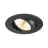 SLV New Tria Universal 68 Foco Aluminium Negro Esférica 8.6W 600lm 38D - 925-930-940 CCT | Recorte 68mm -  Mejor Reproducción De Color - Regulable 