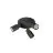 SLV Puri 2.0 Aluminium Foco Negro | Apta para 3x GU10