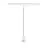 SLV Foco de carril Colgante De Luz Puri 2.0 3 Fases Aluminium Blanco | Apta para 1x GU10 - Regulable