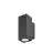 SLV Theo Pro S Up/Down Luz De Pared Aluminium Antracita 12W 1400lm - 827 Luz Muy Cálida | Al Aire Libre - IP65