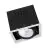 Ledvance Foco LED Cuadrado Multi Ajustable Negro-Blanco 30W 2700lm 38D - 840 Blanco Frio | Recorte 164mm