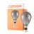 Osram Vintage 1906 LED E27 Pera con Filamento Smoke 5W 110lm - 818 Luz muy Cálida | Reemplazo 15W