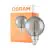 Osram Vintage 1906 LED E27 Globe con Filamento Smoke 125mm 5W 140lm - 818 Luz muy Cálida | Reemplazo 15W
