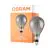 Osram Vintage 1906 LED E27 Pera con Filamento Smoke 160mm 5W 110lm - 818 Luz muy Cálida | Regulable - Reemplazo 25W