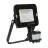 Ledvance Proyector LED Compacto Negro 10W 900lm 100D - 830 Luz Cálida | IP65 - Simétrico - Sensor de movimiento y luz