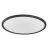Ledvance Plafón LED Techo/Pared Orbis Ultra Slim Click Negro 22W 1740lm - 830 Luz Cálida | 400mm - IP20