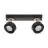 Ledvance LED Decor Foco Pluto Acero Negro 9.6W 615lm - 830 Luz Cálida