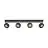 Ledvance LED Decor Foco Pluto Acero Negro 19.2W 1250lm - 830 Luz Cálida