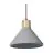 Ledvance Decor Hormigón/Acero/Madera Colgante De Luz 220 Oscuro Gris | Apta para E27