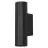Ledvance Decor Luz De Pared Drums Negro | Apta para 2x GU10