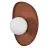 Ledvance Decor Luz De Pared Marrón | Apta para 1x G9