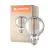Ledvance Vintage 1906 LED E27 Globe Smoke 11W 500lm - 818 Luz muy Cálida | Regulable - Reemplazo 42W