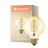 Ledvance Vintage 1906 LED E27 Globe Oro 7W 600lm - 822 Luz muy Cálida | Regulable - Reemplazo 48W
