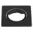 Ledvance Spot Circulo Adjust Cuadrado Negro