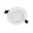 Ledvance Downlight Slim Alu Aluminium Blanco 9.5W 900lm 90D - 840 Blanco Frio | Recorte 100 - IP44 - Dali Regulable 
