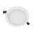 Ledvance Downlight Slim Alu Aluminium Blanco 13W 1300lm 90D - 840 Blanco Frio | Recorte 150 - IP44 - Dali Regulable 