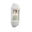Ansell LED Luz De Pared Latina Mitad Linterna Blanco - Apta para E27 Hasta 42W | IP65 - Sensor de Movimiento y Luz