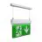 Ansell LED colgar Señal de salida de emergencia Kestrel Blanco 2W 14lm - 865 Luz de Día