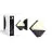 D'Lite Luz De Pared Elios ABS Negro | IP54 - Apta para 1x E27 
