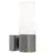 Nordlux Tangens Luz De Pared Vidrio y Metal Gris | IP44 - Apta para E14