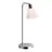 Nordlux Lámpara De Mesa Ray Metal y Vidrio Cromo | Apta para 1x E14
