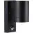 Nordlux Tin Luz De Pared Metal Negro | Apta para 1x GU10 - con Sensor