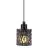 Nordlux Hollywood Colgante De Luz Vidrio Gris | Apta para E27