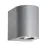 Nordlux Canto 2 Luz De Pared Aluminium Gris Up & Down - 10.6W 500lm - 830 Luz Cálida | IP44