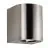 Nordlux Canto 2 Luz De Pared Acero Inoxidable Up & Down - 10.6W 500lm - 830 Luz Cálida | IP44
