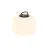 Nordlux Lámpara De Mesa Kettle Batería Blanco 4.8W 300lm - 827 Luz Muy Cálida | 3 Pasos Regulable
