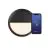 Nordlux Ava Smart Plafón LED Techo/Pared Negro 9.5W 600lm 159D - 827 Luz muy Cálida | Regulable - IP54