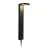 Nordlux Solar Lámpara de pedestal Rica Esférica Acero Inoxidable Negro 4.5W 400lm - 830 Luz Cálida | Sensor de Movimiento y Luz