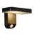 Nordlux Solar Luz De Pared Rica Cuadrado Negro 4.5W 450lm - 830 Luz Cálida | Sensor de Movimiento y Luz