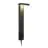 Nordlux Solar Lámpara de pedestal Rica Cuadrado Acero Inoxidable Negro 4.5W 380lm - 830 Luz Cálida |Sensor de Movimiento y Luz