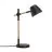 Nordlux Lámpara De Mesa Theo Metal y Madera Negro | Apta para GU10
