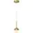 Nordlux Contina Colgante De Luz Metal Latón | Apta para 1x G9