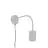 Nordlux Explore Flex Luz De Pared Metal y Ceramic Blanco | Apta para GU10
